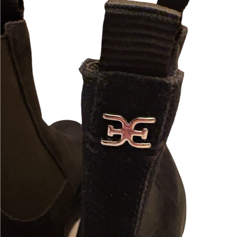 Sam Edelman Black Laguna Chelsea Boots Size 8.5 - Picture 5 of 10